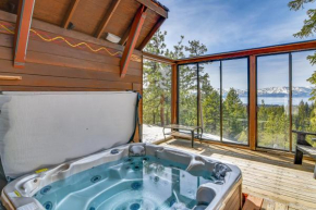 Grand Mountain Chalet with Hot Tub and Mountain Views